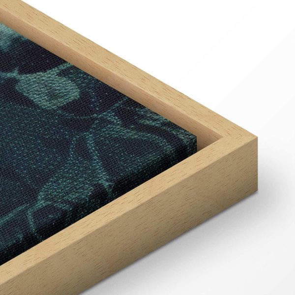 Canvas Print - Oriental Pattern Carpet: Emerald Ornaments and Worn Patterns - Image 13