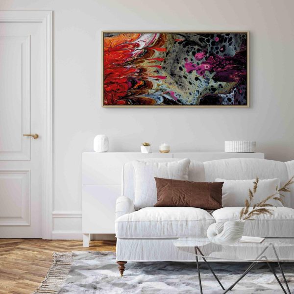 Canvas Print - Paint Fusion (1 Part) Wide - Image 11