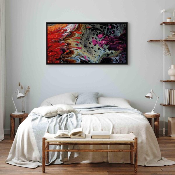 Canvas Print - Paint Fusion (1 Part) Wide - Image 4