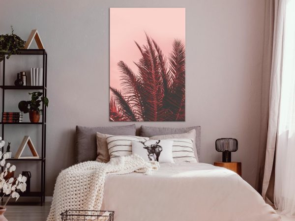 Canvas Print - Palm Trees at Sunset (1 Part) Vertical - Image 2