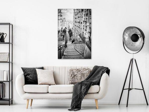 Canvas Print - Parisian Suburb (1-częściowy) Vertical - Image 2