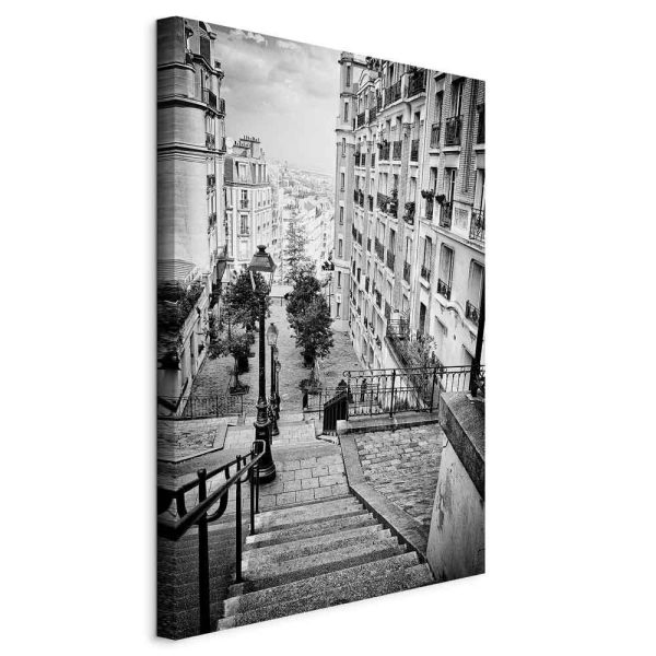 Canvas Print - Parisian Suburb (1-częściowy) Vertical