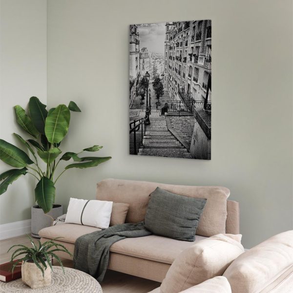 Canvas Print - Parisian Suburb (1-częściowy) Vertical