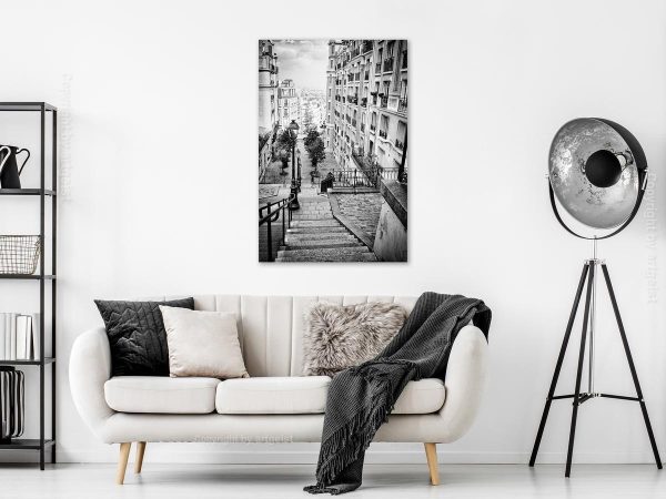 Canvas Print - Parisian Suburb (1-częściowy) Vertical
