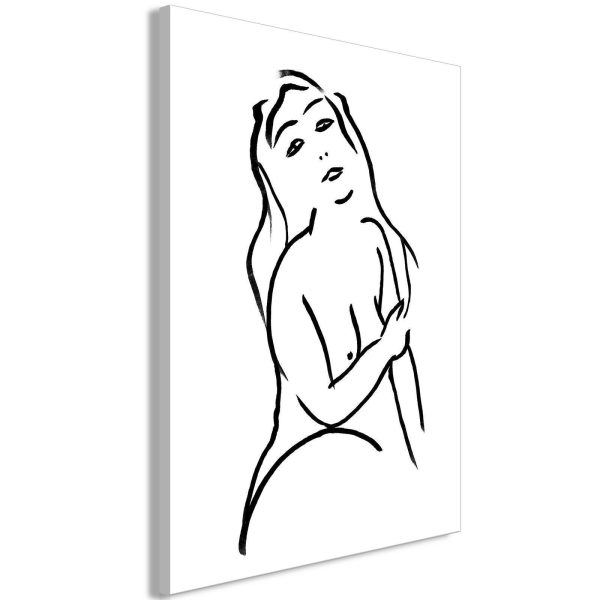 Canvas Print - Passionate Touch (1 Part) Vertical