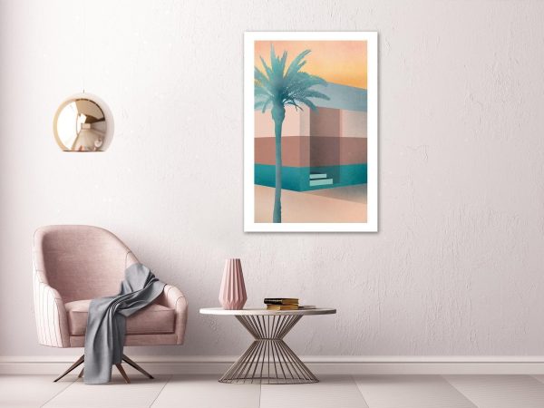 Canvas Print - Pastel Alley (1 Part) Vertical - Image 2