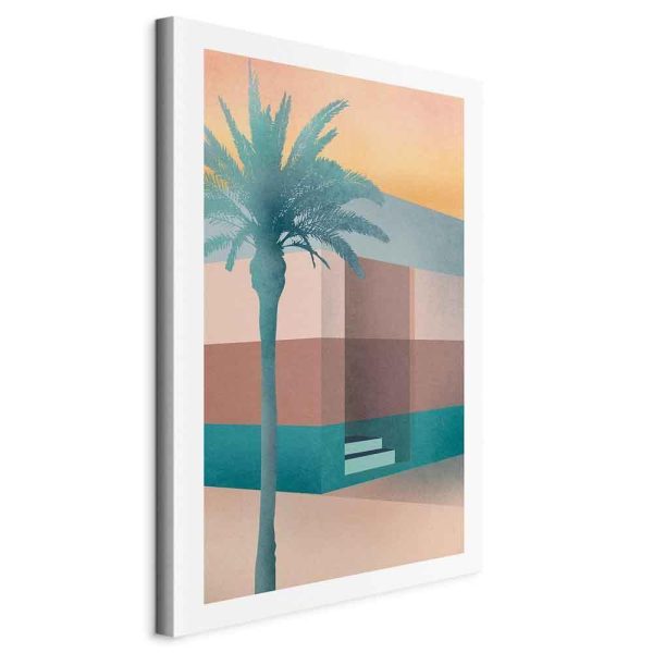 Canvas Print - Pastel Alley (1 Part) Vertical