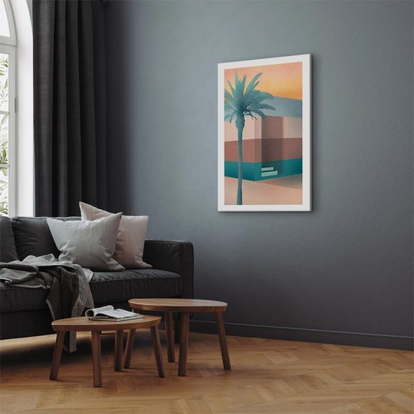 Canvas Print - Pastel Alley (1 Part) Vertical