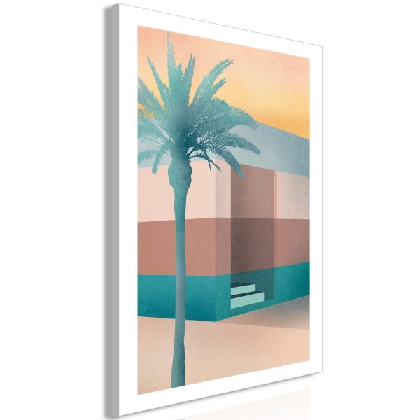Canvas Print - Pastel Alley (1 Part) Vertical