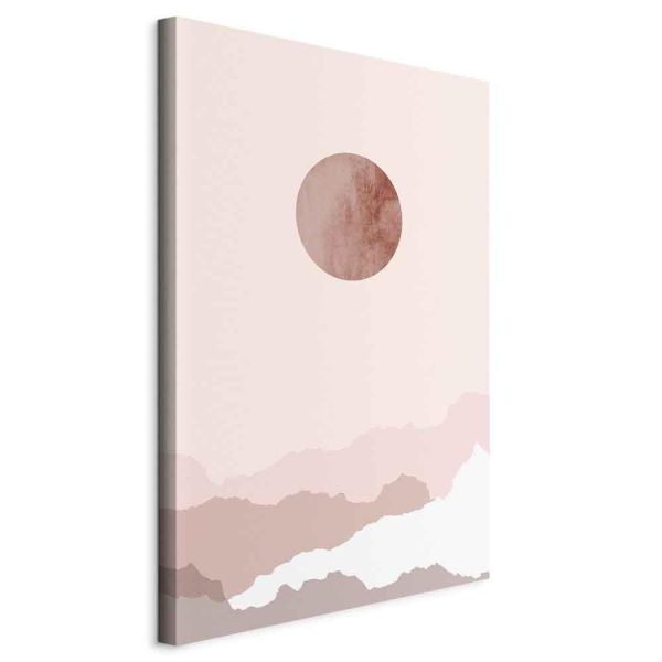 Canvas Print - Pastel Planet (1 Part) Vertical
