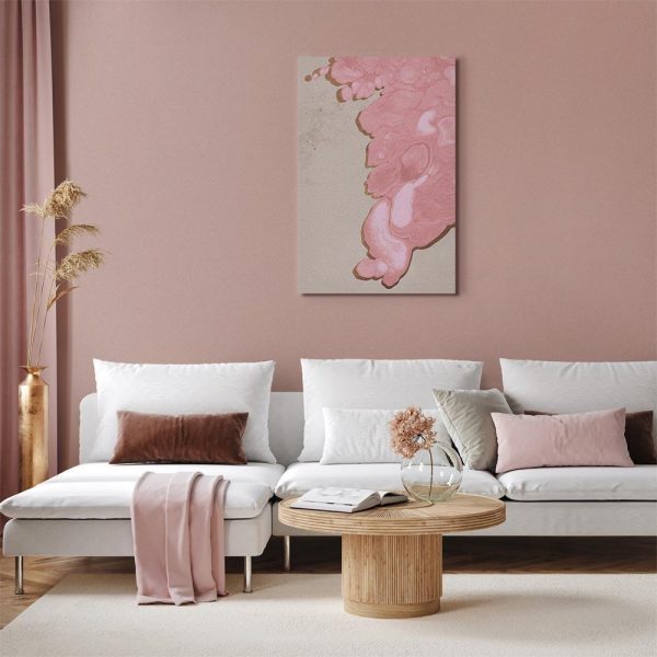 Canvas Print - Pastel Tide (1 Part) Vertical