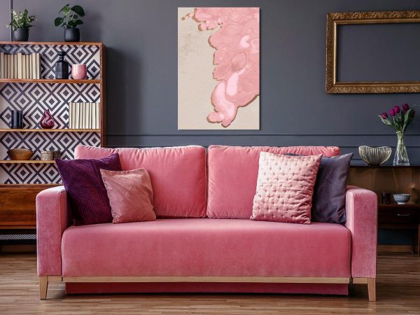 Canvas Print - Pastel Tide (1 Part) Vertical