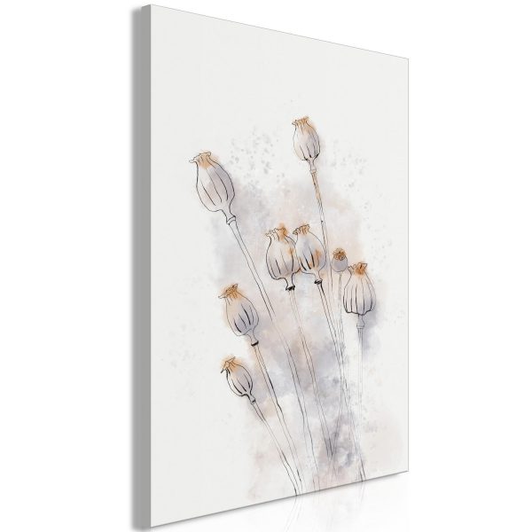 Canvas Print - Peaceful Poppies (1 Part) Vertical - Image 2