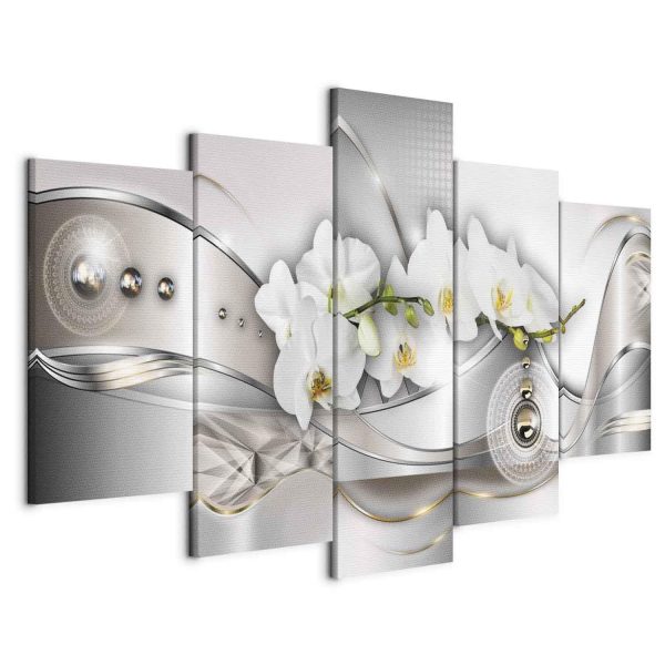Canvas Print - Pearl Dance of Orchids