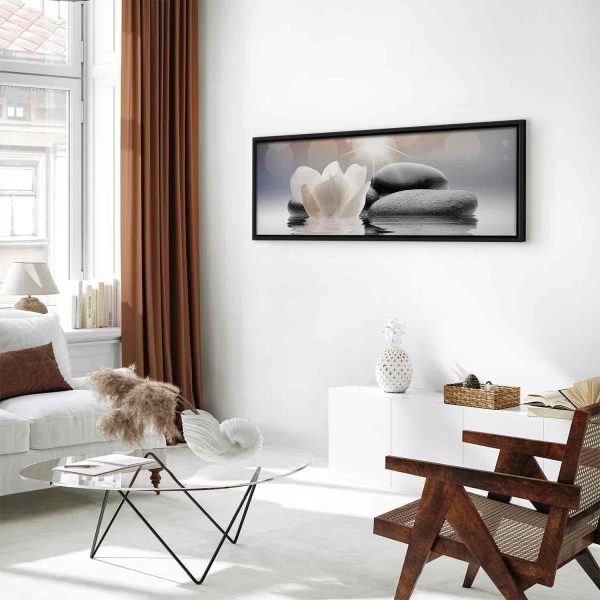 Canvas Print - Pebbles in Water (1 Part) Narrow - Image 5