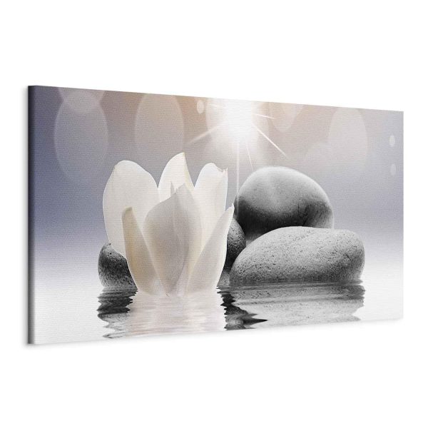 Canvas Print - Pebbles in Water (1 Part) Narrow - Image 3