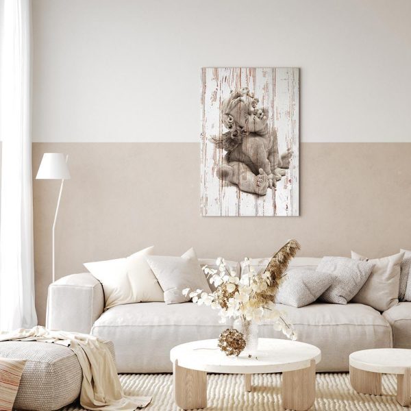Canvas Print - Pensive Cupid (1 Part) Vertical