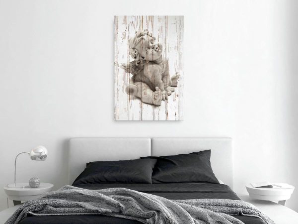 Canvas Print - Pensive Cupid (1 Part) Vertical