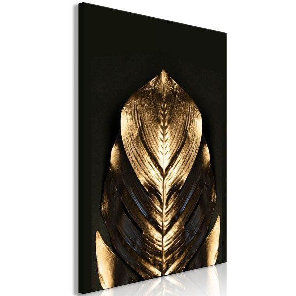 Canvas Print - Pharaoh's Gold (1 Part) Vertical