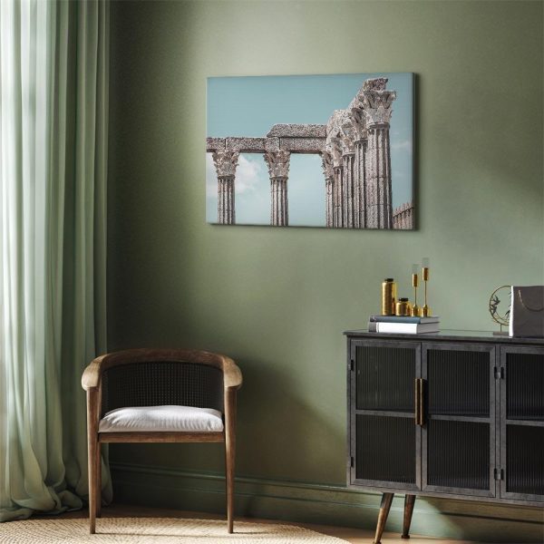 Canvas Print - Pillars of History (1 Part) Wide