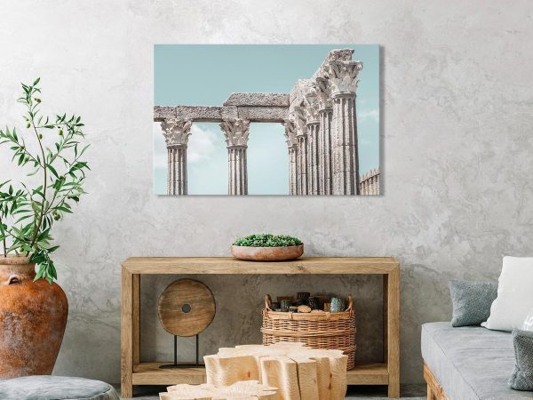 Canvas Print - Pillars of History (1 Part) Wide
