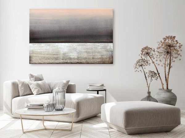 Canvas Print - Pink Dawn (1 Part) Wide