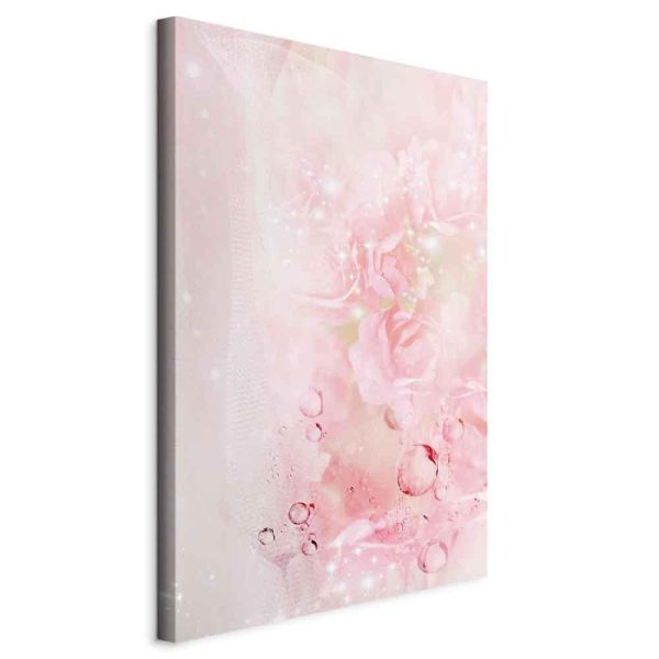 Canvas Print - Pink Nature (1 Part) Vertical