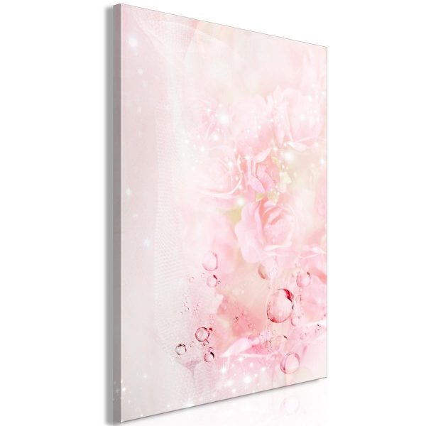 Canvas Print - Pink Nature (1 Part) Vertical