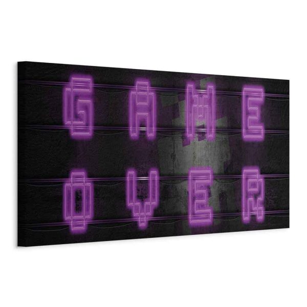 Canvas Print - Pink Neon (1 Part) Narrow
