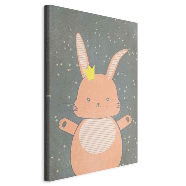 Canvas Print - Pink Princess (1 Part) Vertical