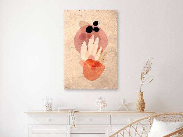 Canvas Print - Plant Totem (1 Part) Vertical