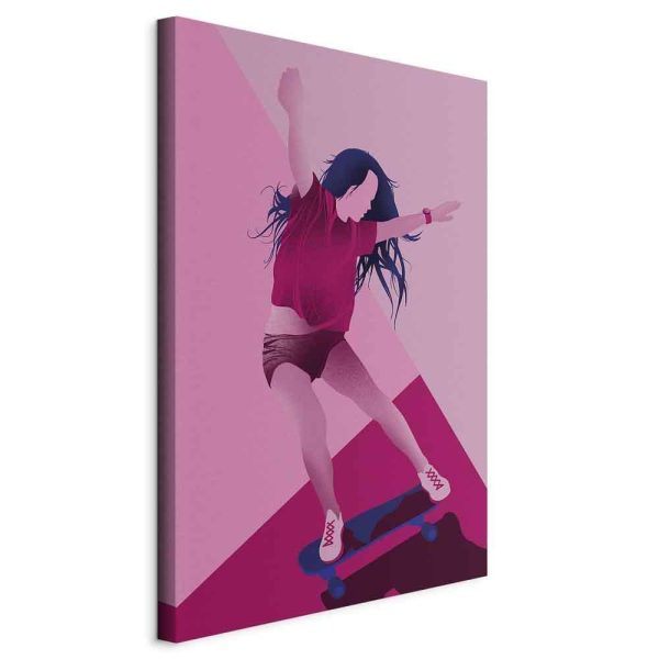 Canvas Print - Powerslide (1 Part) Vertical