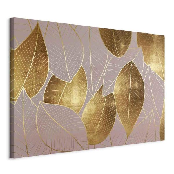 Canvas Print - Precious Leaves (1 Part) Wide