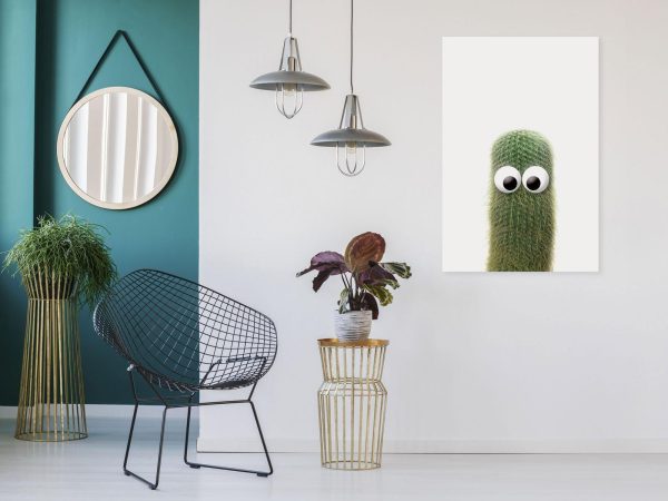 Canvas Print - Prickly Friend (1 Part) Vertical - Image 2