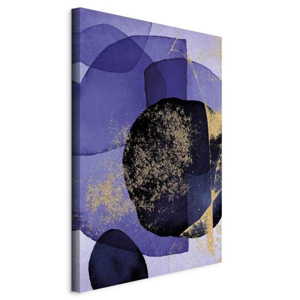 Canvas Print - Purple Kaleidoscope (1 Part) Vertical