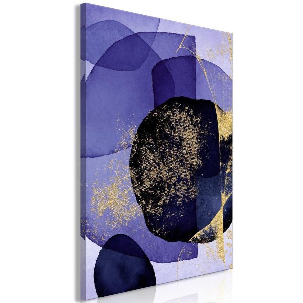Canvas Print - Purple Kaleidoscope (1 Part) Vertical