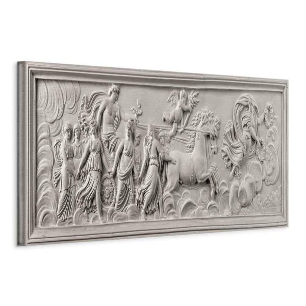 Canvas Print - Relief: Apollo and Muses