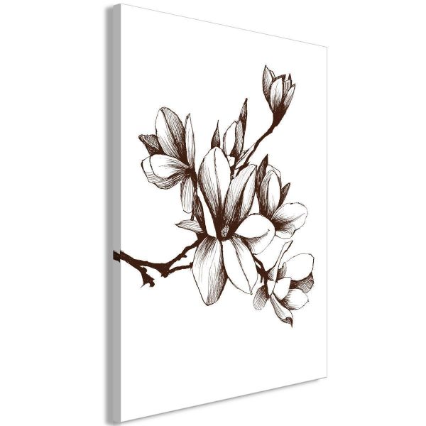 Canvas Print - Renaissance Magnolias (1 Part) Vertical