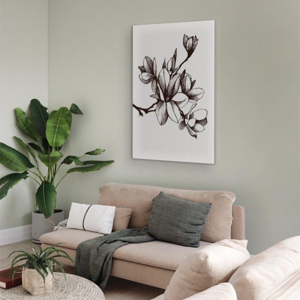 Canvas Print - Renaissance Magnolias (1 Part) Vertical