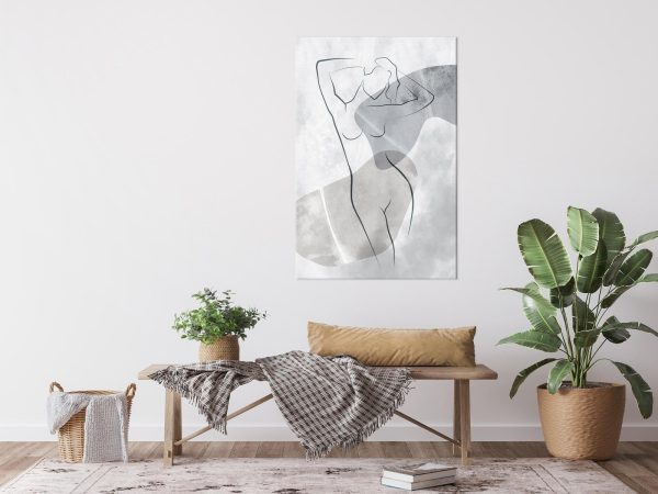 Canvas Print - Resting Muse (1 Part) Vertical - Image 2