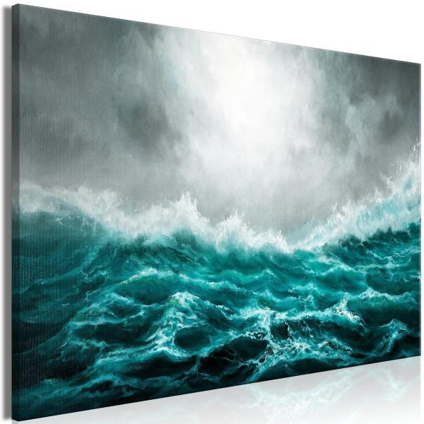 Canvas Print - Restless Ocean (1 Part) Wide