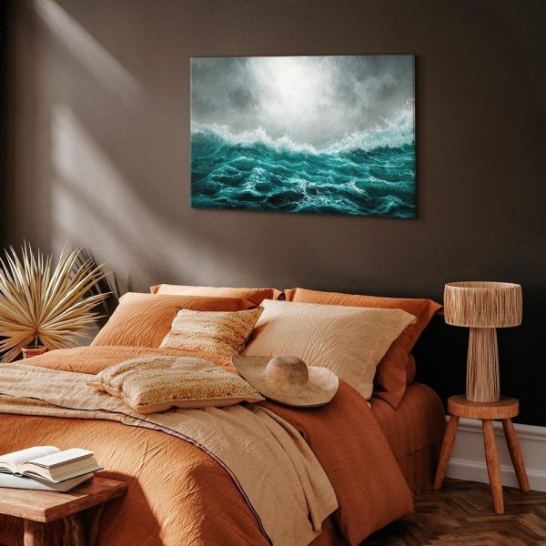 Canvas Print - Restless Ocean (1 Part) Wide
