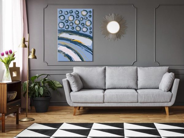 Canvas Print - Rhythmic Auroras (1 Part) Vertical