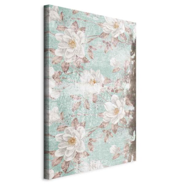 Canvas Print - Roman Flowers (1 Part) Vertical