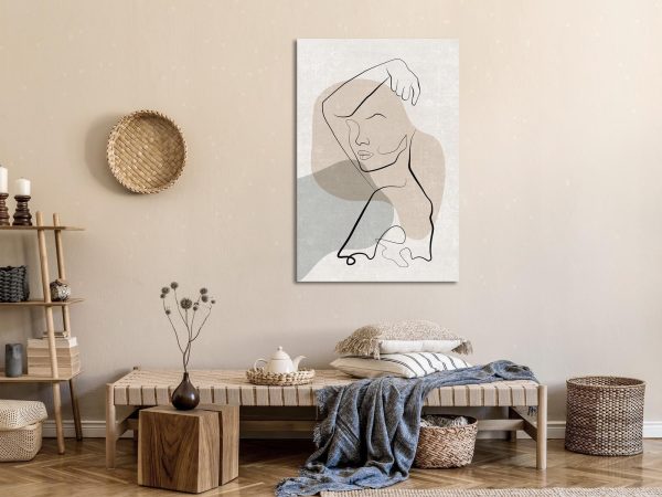 Canvas Print - Romantic Morning (1 Part) Vertical - Image 4