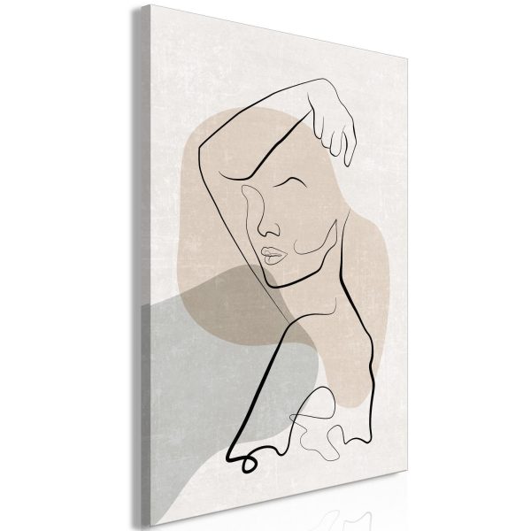 Canvas Print - Romantic Morning (1 Part) Vertical - Image 2