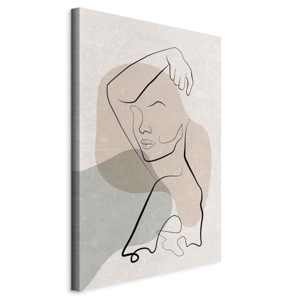 Canvas Print - Romantic Morning (1 Part) Vertical