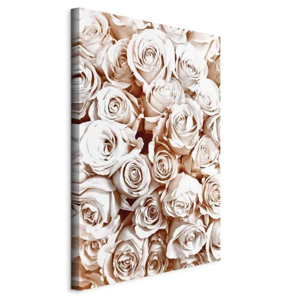 Canvas Print - Rose Garden (1 Part) Vertical