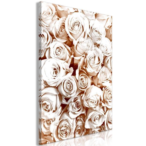 Canvas Print - Rose Garden (1 Part) Vertical