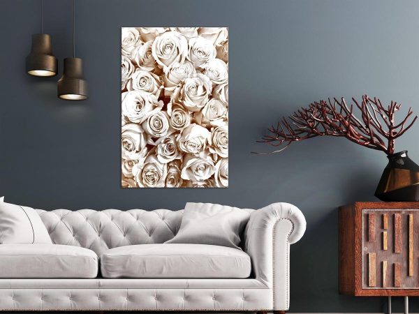 Canvas Print - Rose Garden (1 Part) Vertical